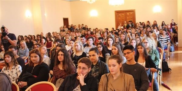 Welcome Reception for the Students of the First Year Undergraduate and Integrated Studies